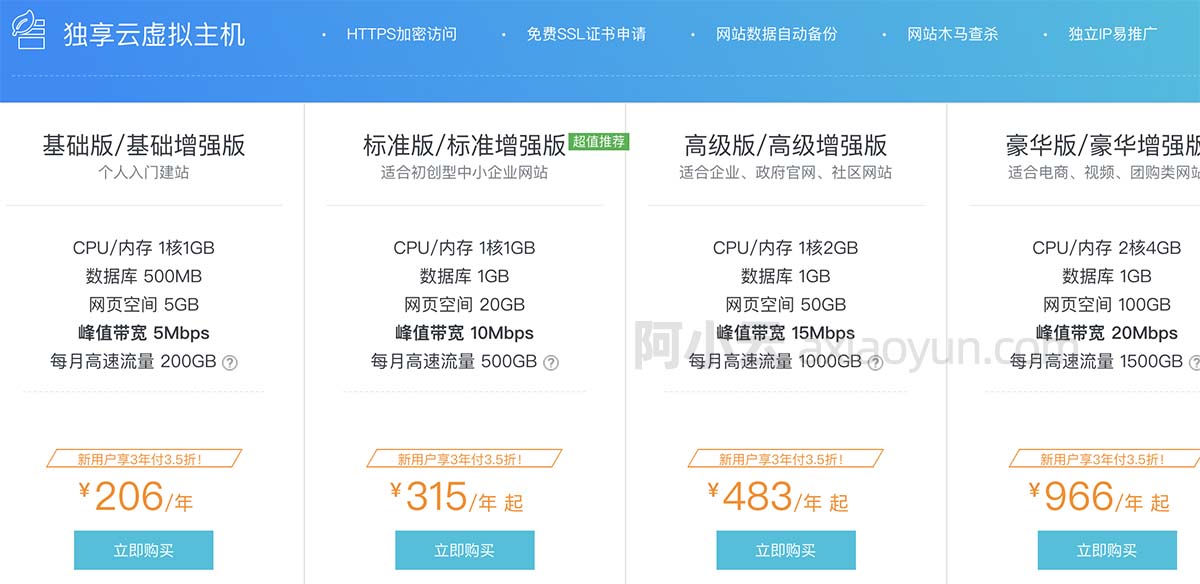 服务器与虚拟主机的选择对比