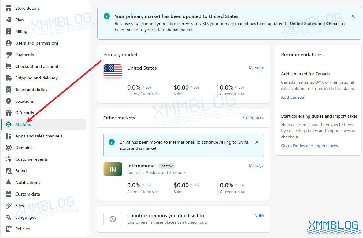 Shopify用户如何更改其订阅套餐的操作流程？插图