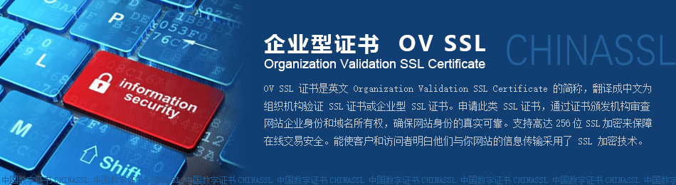 SSL证书类型,SSL证书与OV(组织验证)证书对比详解