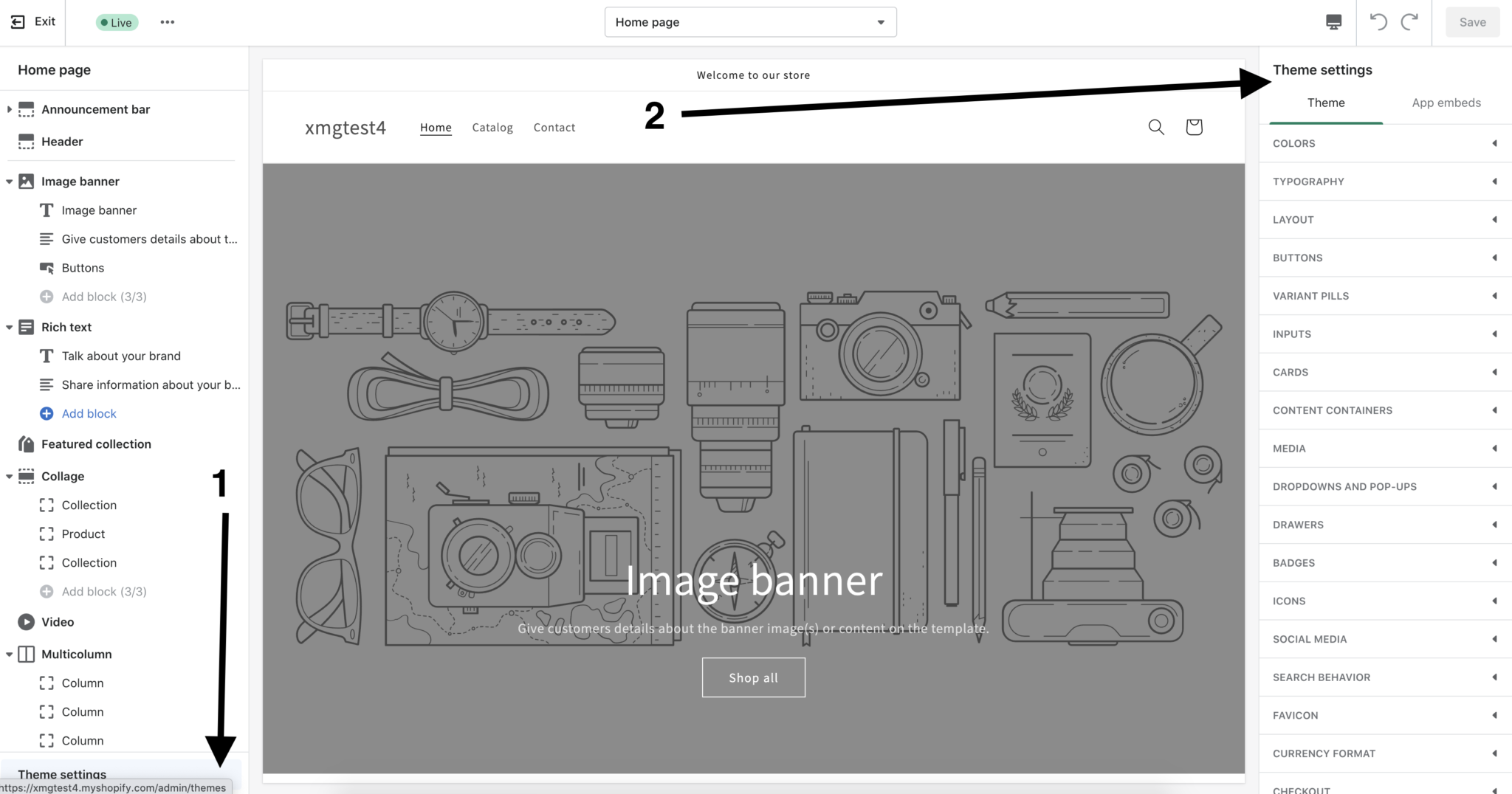 如何设置Shopify店铺,使其变种名称正确显示中文?