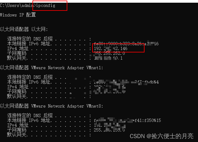 查找虚拟主机的IP地址方法解析